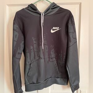 Youth M black / gray Nike hoodie